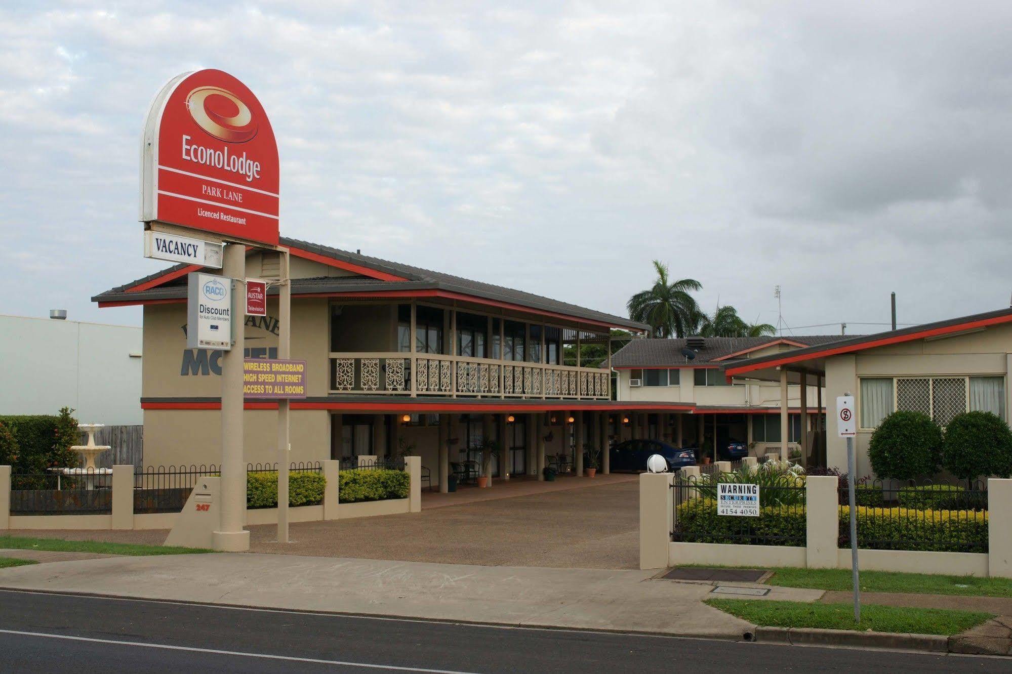 Econo alojamiento Park Lane Bundaberg Exterior foto